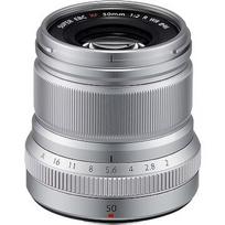 Fujifilm Fujinon XF 50mm f/2 R WR lens, silver 16536623