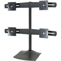 Ergotron DS100 Quad-Monitor Desk Stand, up to 24" 33-324-200