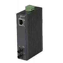 Black Box BLACKBOX ECONOMY DIN RAIL 10-100 MEDIA CONVERTER 1P - (1) 10/100MBPS RJ45, (1) 100BASEFX MM ST, 2KM LMC270A-MM-ST
