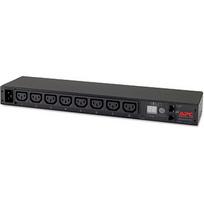 APC Rack PDU, Metered, 1U, 16A, 208/230V, (8) C13 AP7821B