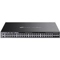 TP-LINK Switch SG6654XHP 48xGBit /6x10Gbit PoE+ Managed Layer 3 +++ Rack Mountable, Omada SDN, 4 Fans SG6654XHP