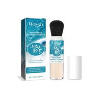 SPF50 apsaugos nuo saulės priemonė nuo saulės, biri pudra, dengianti poras, kontroliuojanti riebalų išsiskyrimą, permatoma matinė apsauga nuo saulės, atspari vandeniui, visiškai padengia makiažo fiksavimo pudrą