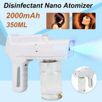 1300W 110V/220V 350ml Belaidis Elektrinis ULV Purkštuvas Mėlynos Šviesos Rūkytuvas Rūko Gaidukas Plaukų Nano Garų Purškimo Pistoletai Namų Dezinfekcija