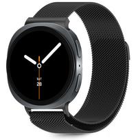 Juodos spalvos apyrankė "Tech-Protect Milaneseband" laikrodžiui Samsung Galaxy Watch 8 / Classic (40 / 44 / 46 MM)