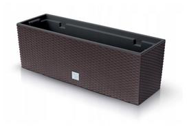 Lauko plastikinis vazonas RATO CASE, rudos sp., 18 x 58 x 20 cm