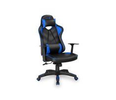CONNECT IT CGC-0700-BL - Žaidimų kėdė LeMans Pro juoda/mėlyna