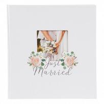 Albumas GOLDBUCH 08 188 Just Married 30x31/60psl | balti lapai | kampučiai/lipdukai | knyginio rišimo [V]