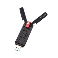1800Mbps „Wi-Fi 6“ USB 3.0 adapteris 2,4 g 5,8 g „Wi-Fi 6“ raktas Tinklo plokštė Palaiko „Win 7 10 11“ kompiuterį