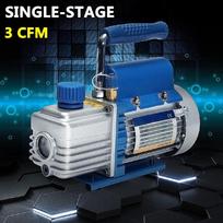 3CFM 150W Mini 2Pa Rotacinė mentelinė vakuuminė pompa HVAC AC R134a oro kondicionavimui 1L