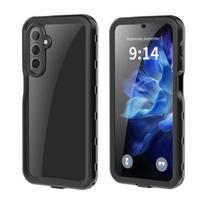 IP68 atsparus vandeniui telefono dėklas, skirtas Samsung galaxy A16 A36 A55 A35 A25 A15 A54 A34 A24 A14 A13 A32 A04S, plaukiojimui, apsaugantis nuo dulkių ir smūgių A32 5G&Case & Strap juoda