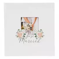 Albumas GOLDBUCH 08 188 Just Married 30x31/60psl | balti lapai | kampučiai/lipdukai | knyginio rišimo [V]
