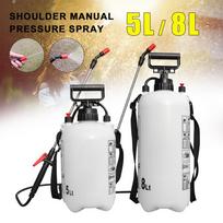 5L/8L Gardening Sprayer Shoulder Type Pressure Sprinkler Shoulder Manual Pressure Spray Bottle Plant Irrigation Watering 5L