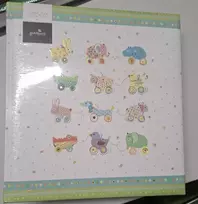 Albumas GOLDBUCH 15632 Animals on Wheels 30x31 60psl | kampučiai/lipdukai |pažeista pakuotė