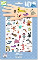 Laikinosios tatuiruotės DJECO Little critters (50+ tattoos)