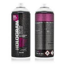 Dekoratyvinis lakas MONTANA HOLOGRAM GLITTER 3D, skaidrus su blizgučiais, 400 ml