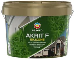 Mineralinių fasadų dažai ESKARO AKRIT F SILICONE, 9l