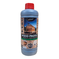 Medienos antiseptikas DEKSPOL WOOD PROTECT, koncentratas 1:9, rudos sp., 1 L