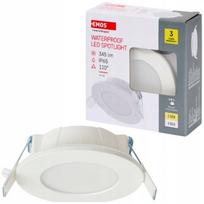 EMOS ZV1165 įleidžiamas LED šviestuvas, 4,5 W, 345 lm