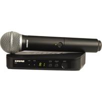 Bevielio mikrofono sistema Shure BLX24E/PG58-K14