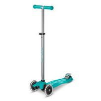 Paspirtukas Maxi Micro Deluxe Glow LED Jelly Green