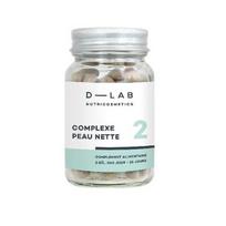 D-LAB Nutricosmetics Complexe Peau Nette odą skaistinantis maisto papildų kompleksas, 56 kapsulės