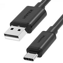 Unitek Kabel USB-A na USB-C 2.0 480Mbps 1m Y-C482BK