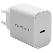 Qoltec Super Quick PD charger USB C, 20W, 5 12V 52375