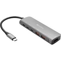 Sandberg SANDBERG USB-C Dock HDMI + 2xUSB-A + 2xUSB-C + PD100W 136-65