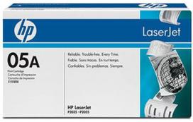 HP 05A original LaserJet Toner cartridge CE505A black standard capacity 2.300 pages 1-pack Smart Printing TechnologY