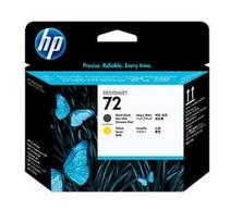 HP 72 original printhead C9384A matte black and yellow standard capacity 1-pack