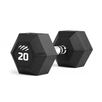 Svarmuo / hantelis TIGUAR Dumbbell HEX 5–50 kg (Svoris: 20 kg)