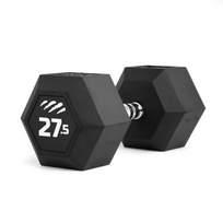 Svarmuo / hantelis TIGUAR Dumbbell HEX 5–50 kg (Svoris: 27.5 kg)