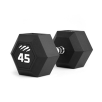 Svarmuo / hantelis TIGUAR Dumbbell HEX 5–50 kg (Svoris: 45 kg)