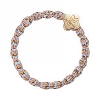 by Eloise London Gold Quatrefoil Metallic Beach gumytė plaukams