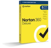Norton 360 Deluxe antivirusinės programos nauja elektroninė (ESD) licencija 2 metams 1 vartotojui (5 įrenginiams)