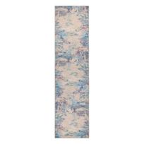 Skalbiamas iš perdirbto pluošto mišinio kilimas mėlynos spalvos/violetinės spalvos 60x230 cm Reid – Flair Rugs