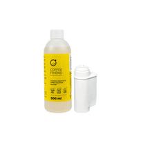 Priežiūros rinkinys Bosch/Siemens kavos aparatams (nukalkinimo skystis + Brita Intenza TZ70003 vandens filtras)