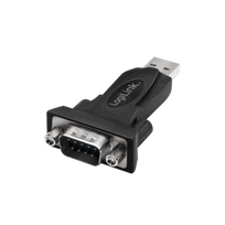 Logilink USB 2.0 adapter, USB-A (male) to DB9 (RS232) (male)
