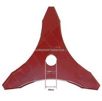 Trimerio jovimo peilis trišakis 255 x 20 mm storis 3,00 mm