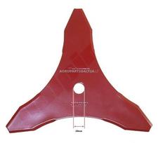 Trimerio jovimo peilis trišakis 300 x 20 mm storis 3,00 mm
