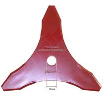 Trimerio pjovimo peilis trišakis 300 x 25,40 mm storis 3,00 mm