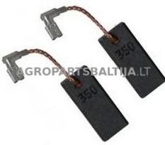 Šepetėliai Makita HK1820, HM0870C, HM0871C, HR3200C, HR3210C, HR3210FCT, HR3540C, HR3541FC, HR4001C, HR4002, HR4010C, HR4011C, 194160-9, CB-350, 164160, CB350