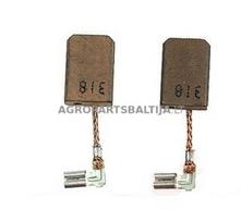 Šepetėliai Makita 9562CV, 9565CLR, 9566C, BO6040, GA5040C, GA6040C, GD0800C, GD0810C, PW5000C, SA5040C, SG1250, 191978-9, CB-318, 1919789, CB318