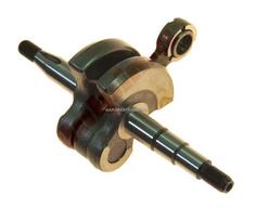 Alkūninis velenas Husqvarna 137 E. 530 02 97-94, 5300297-94, 530029794, 503 92 08-01, 5039208-01, 503920801