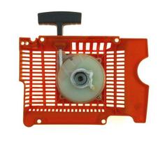 Užvedimo starteris Husqvarna 288 XP. 501 81 00-01, 5018100-01, 501810001, 501 81 00-02, 5018100-02, 501810002, 501 81 00-03, 5018100-03, 501810003, 501 81 00-05, 5018100-05, 501810005, 501 81 00-06, 5018100-06, 501810006