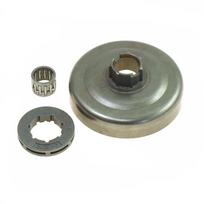 Sankabos būgnelis su guoliu ir žvaigždute Husqvarna 435E, žingsnis 3/8" užgriebiai 7. 537 29 16-02, 537291602, 5372916-02