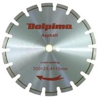 Deimantinis segmentinis pjovimo diskas asfaltui Laser 300x25,4/20mm 10x3,0mm