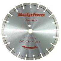 Deimantinis segmentinis pjovimo diskas betonui Laser 300x25,40/20mm 10x3,0mm
