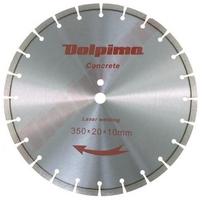 Deimantinis segmentinis pjovimo diskas betonui Laser 350x20mm 10x3,2mm