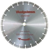 Deimantinis segmentinis pjovimo diskas betonui Laser 350x25,4/20mm 10x3,2mm